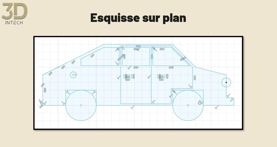 Esquisse 3D Intech