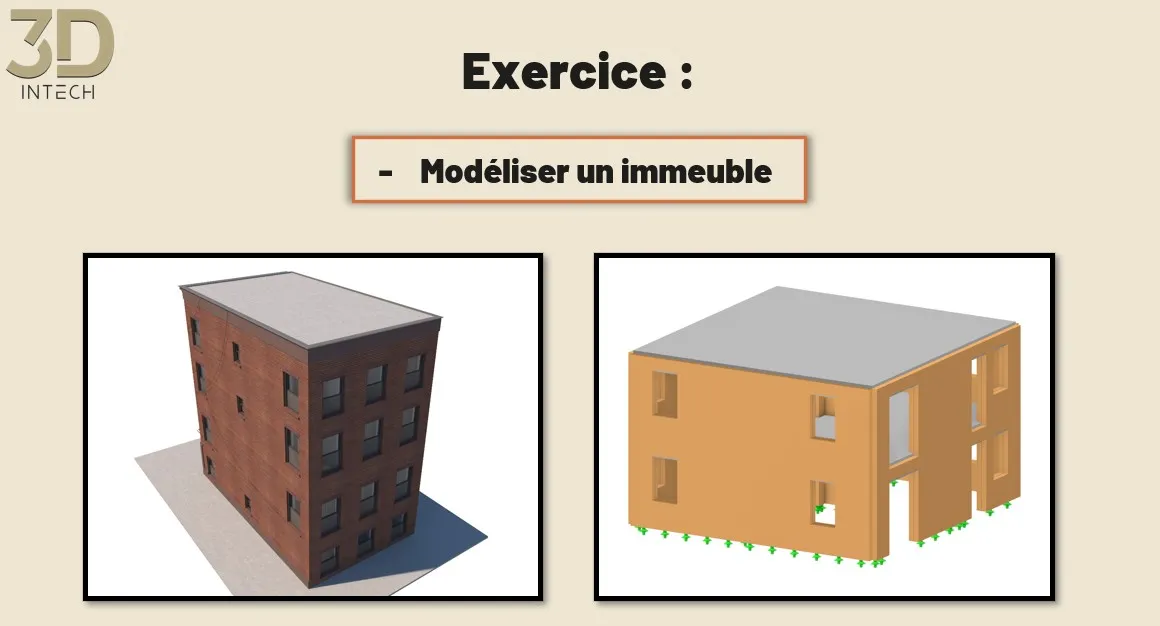 Exercice 3D Intech