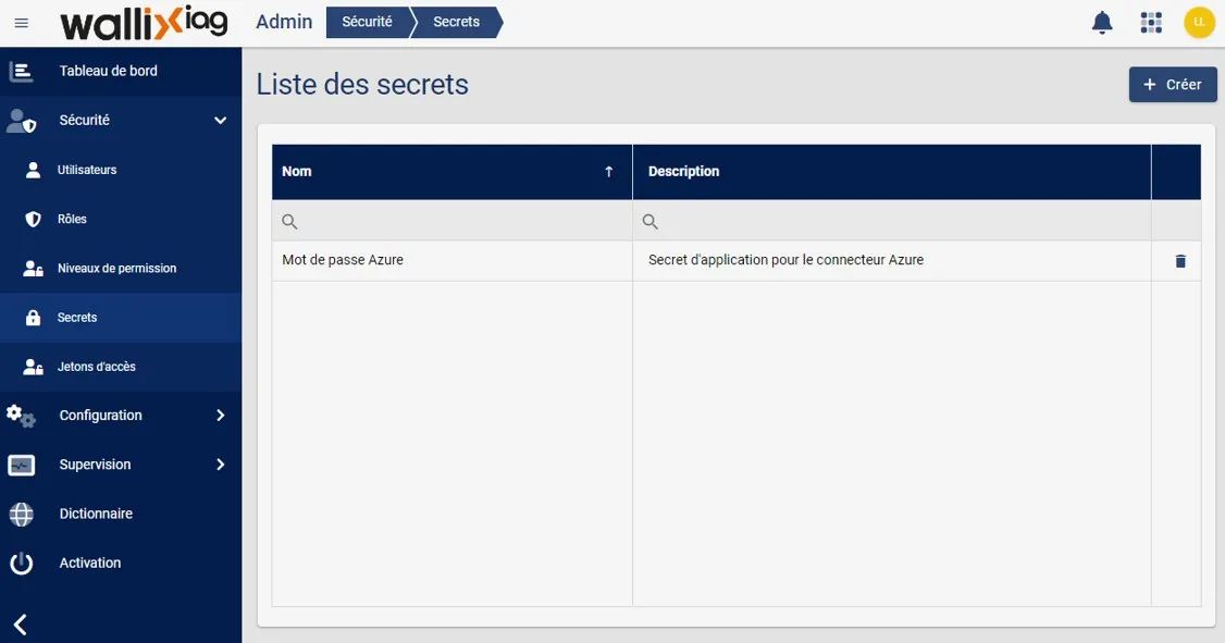 Secrets Wallix IAG